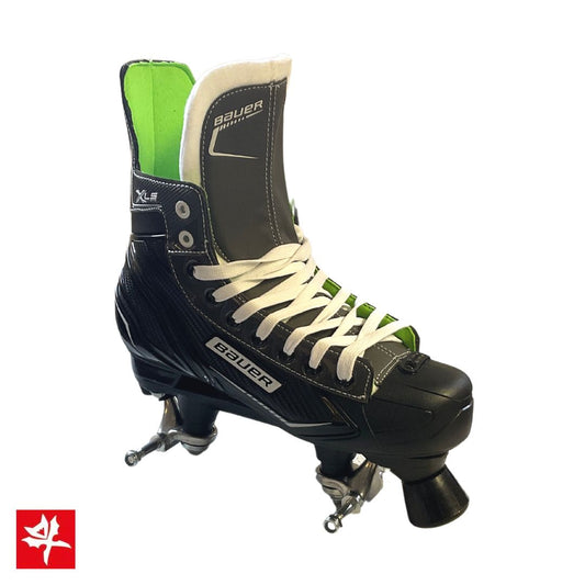 Bauer X-LS Quad Roller Skates - Playmaker Plate - No Wheels