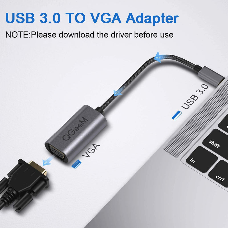 usb 2.0 to vga converter windows 10