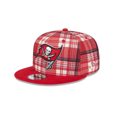 Product image for "Tampa Bay Buccaneers NFL Sideline Statement 2024 9FIFTY Snapback" ||60549821_9FIFTY_NFL24SLSTMNT950_TAMBUC_OTC_3QL 