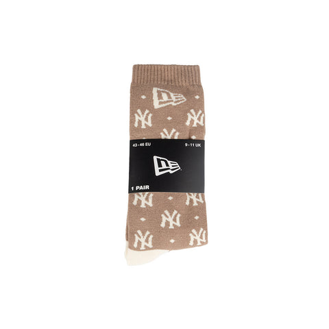 Calcetines Largos New York Yankees MLB Monogram Café