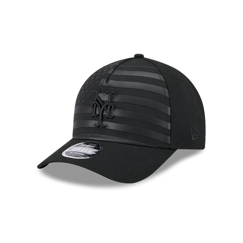 New York Mets MLB Flag 9FORTY M-Crown AF Snapback Negra