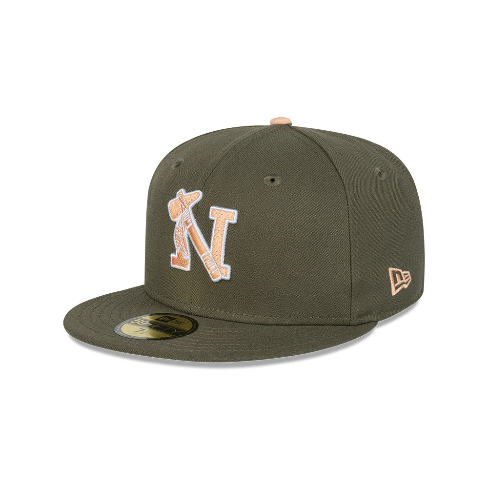 GORRA NEW ERA CAP MAYOS DE NAVOJOA NATURE LAMP SUPERNATURE 59FIFTY CERRADA en STOCK