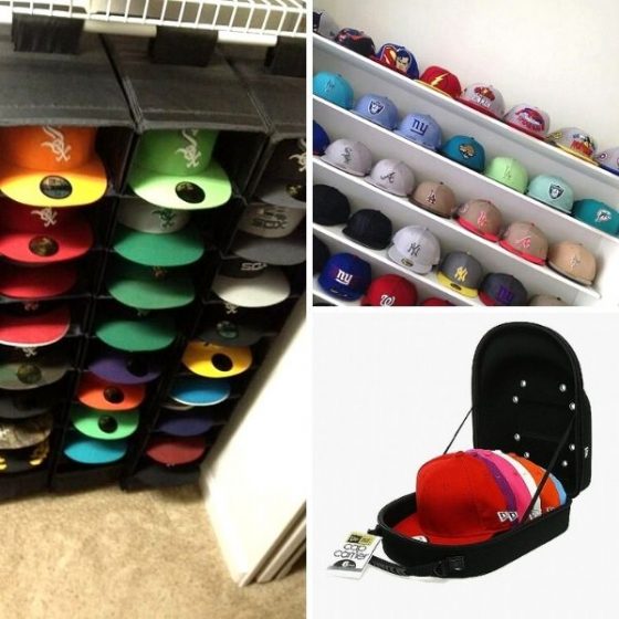 Acomoda tus gorras por colores o liga deportiva y las encontrarás más rápido