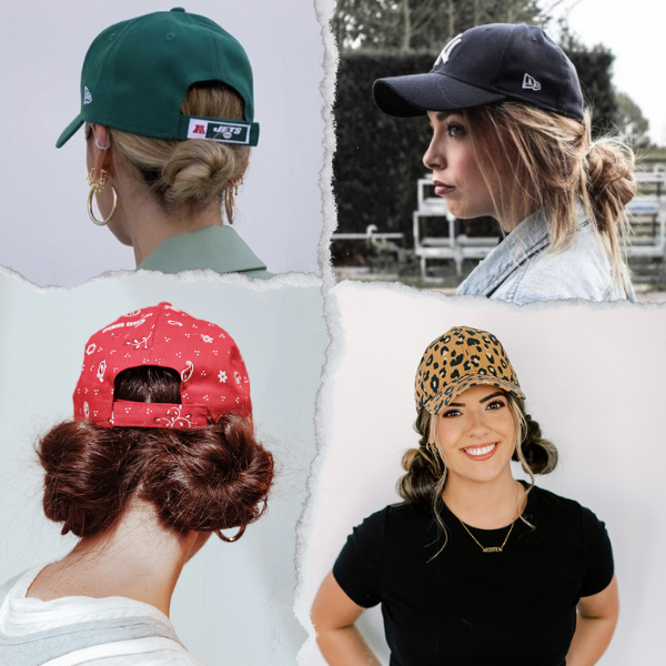 20 Peinados que harán llover 'likes' en tus fotos  Peinado con gorra,  Gorras para mujer, Fotos con gorras