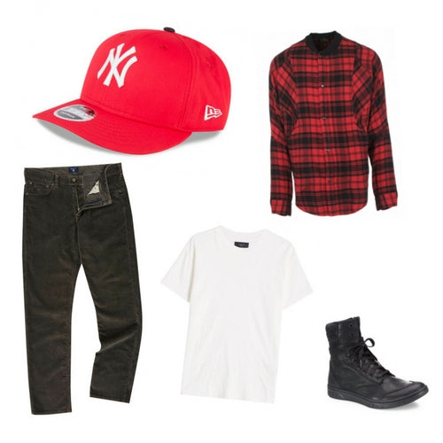 outfit yankees hombre