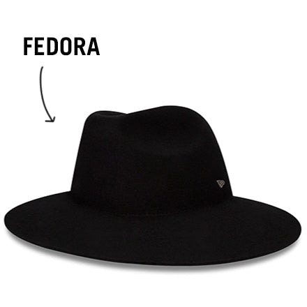 Tipos de sombreros: fedora