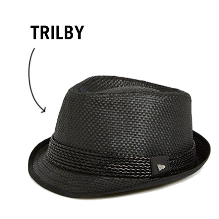 Tipos de sombreros: trilby