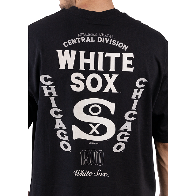 NEW ERA CHICAGO WHITE SOX MLB HERITAGE WHITE OVERSIZED T-SHIRT 60332224