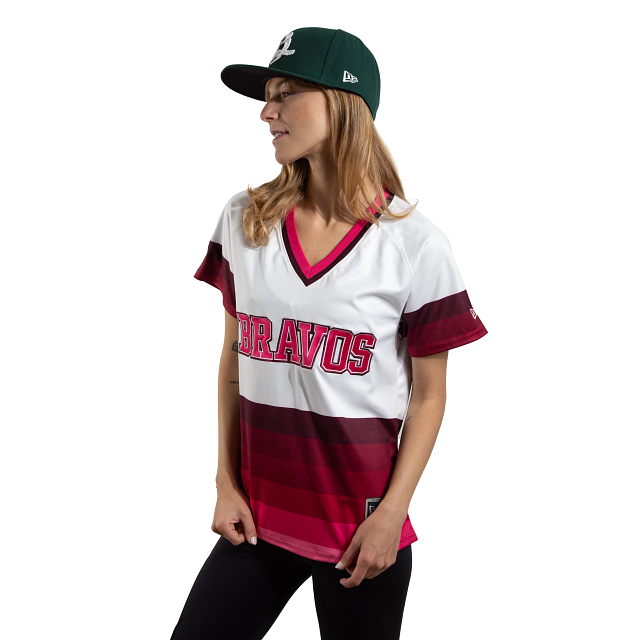  Jersey Mexico Bravos de Leon 100% Polyester White/Grey_Made in  Mexico : Clothing, Shoes & Jewelry