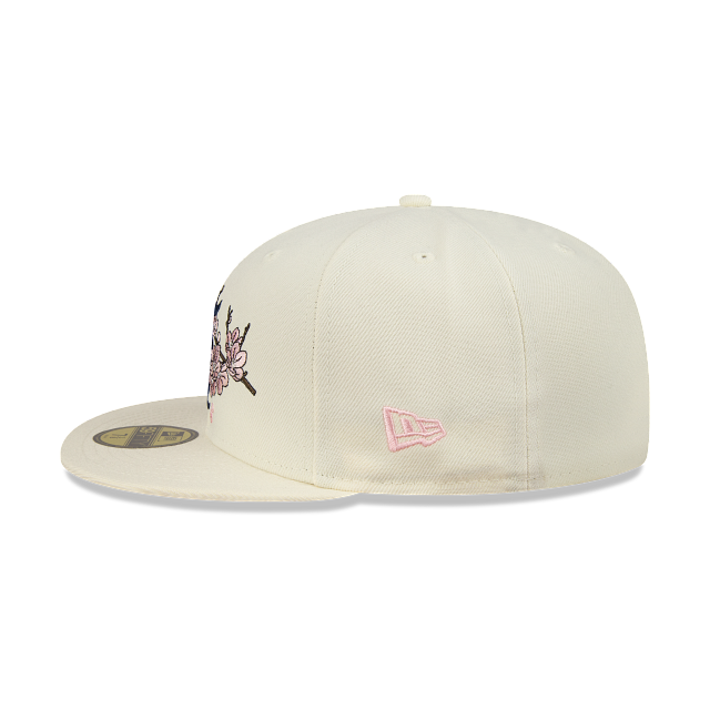 Texas Rangers MLB Cherry Blossom Pink 59FIFTY Fitted Cap