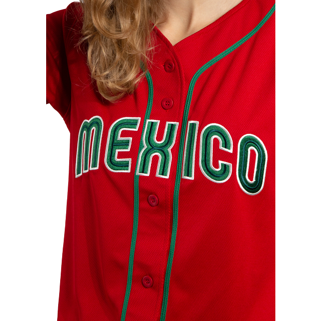 Jersey para Béisbol New Era Away Bravos LMB de Mujer