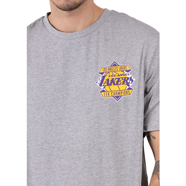 Camiseta de New Era de los Lakers ⭐️ NBA Neon Graphic