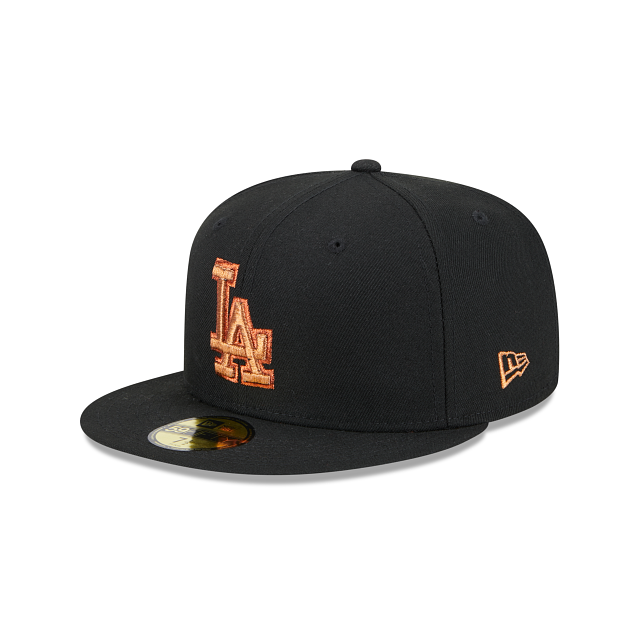 Gorra de Los Angeles Dodgers League Essential 59FIFTY Cerrada Negra