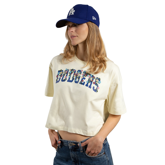 Playera Manga Corta Los Angeles Dodgers Throwback – New Era Cap México