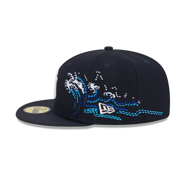 New Era TEAM SIDE PATCH 9FIFTY - Gorra - new york yankees nvygra/azul  marino 