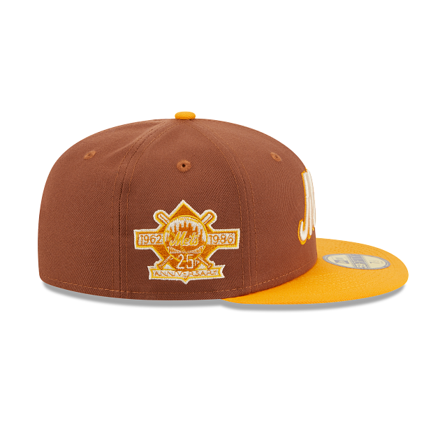 Minnesota Twins New Era White with Gold M Custom Side Patch 59FIFTY Fi