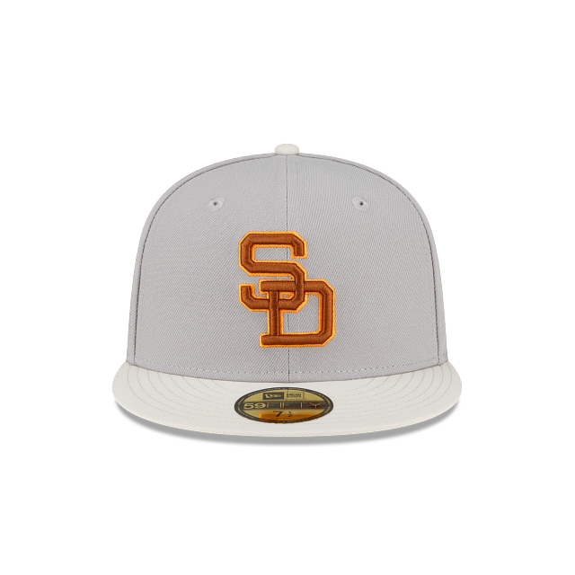 New Era 59FIFTY San Diego Padres Spring Training 2023 Fitted Hat Burnt Wood Brown