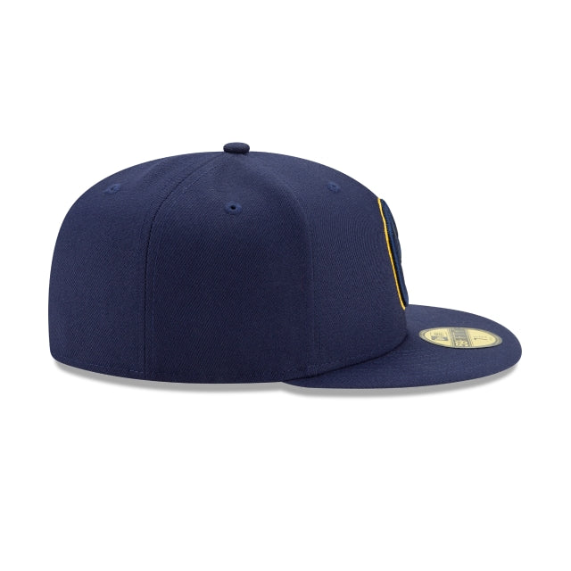 Gorra New Era Cerveceros De Milwaukee Authentic Collection