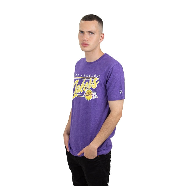 Camiseta de manga corta NBA lakers essential logo 23-24 adulto