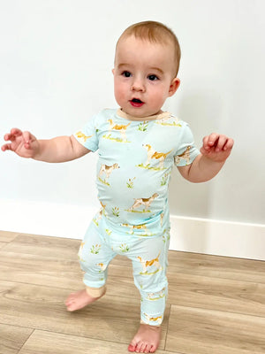 Hunting Dogs Two Piece Pajama Set - Finley+Reed Monogramming and Boutique LLC
