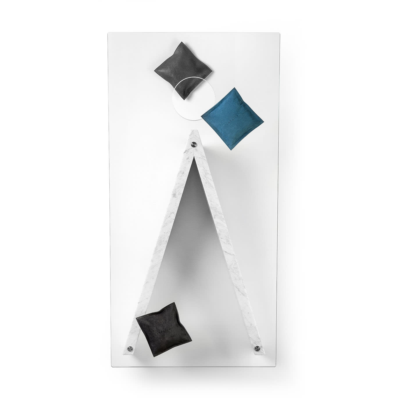 Lancio Cornhole Tisch aus Glas und Marmor - Alternative Ansicht 1