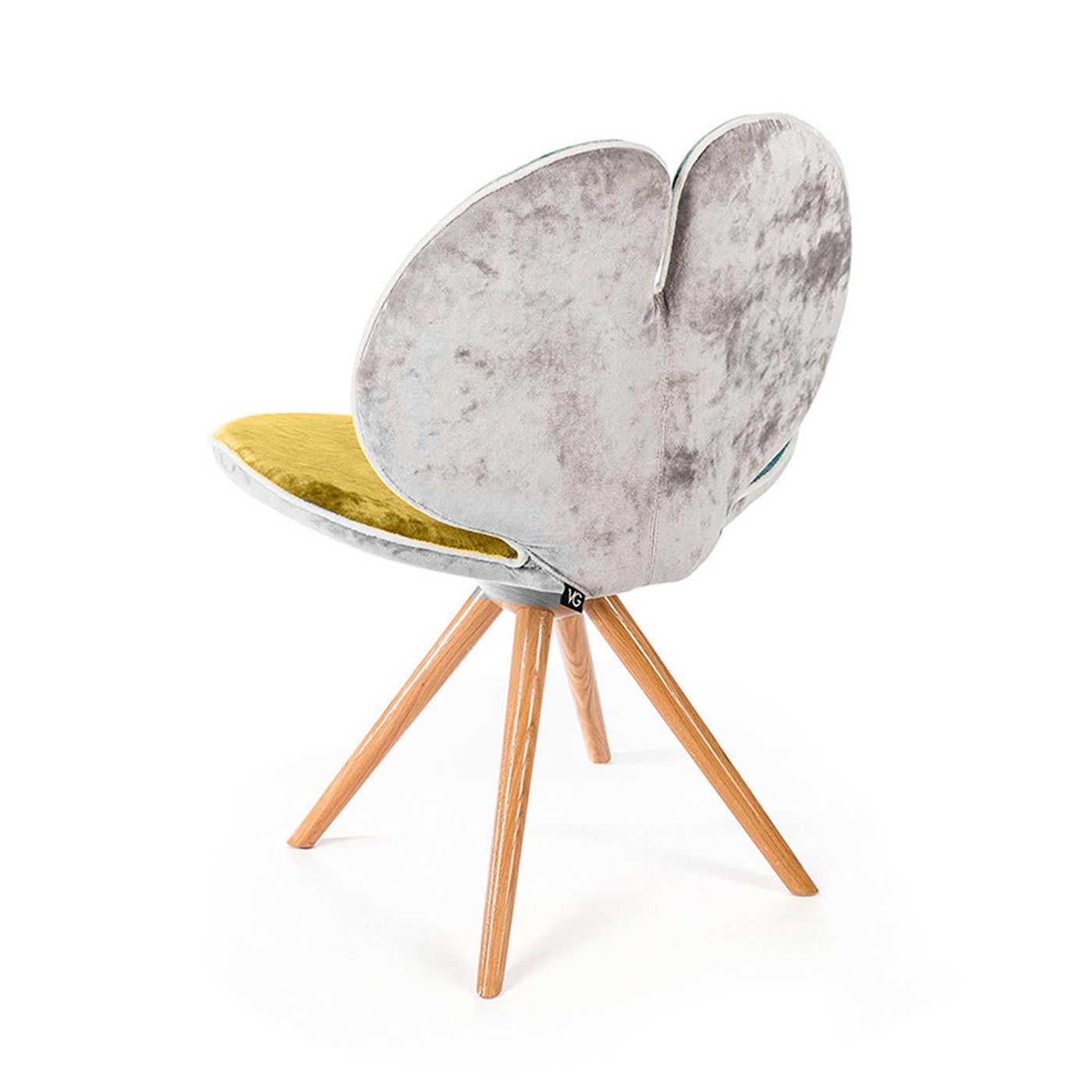 Set of Two Pansè Chairs in Yellow - Alternative view 1