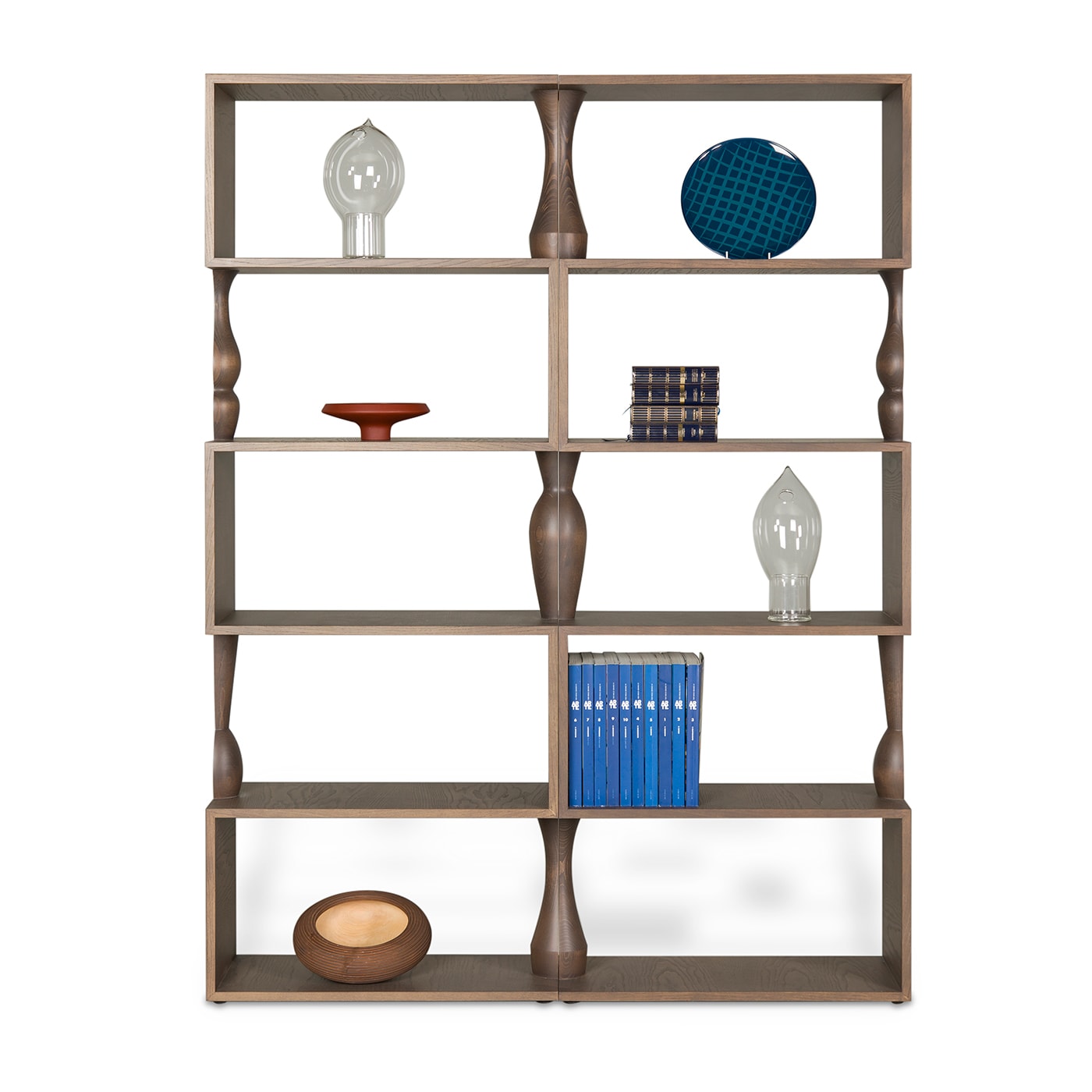 Perbacco 2-piece Modular Bookcase - Alternative view 1