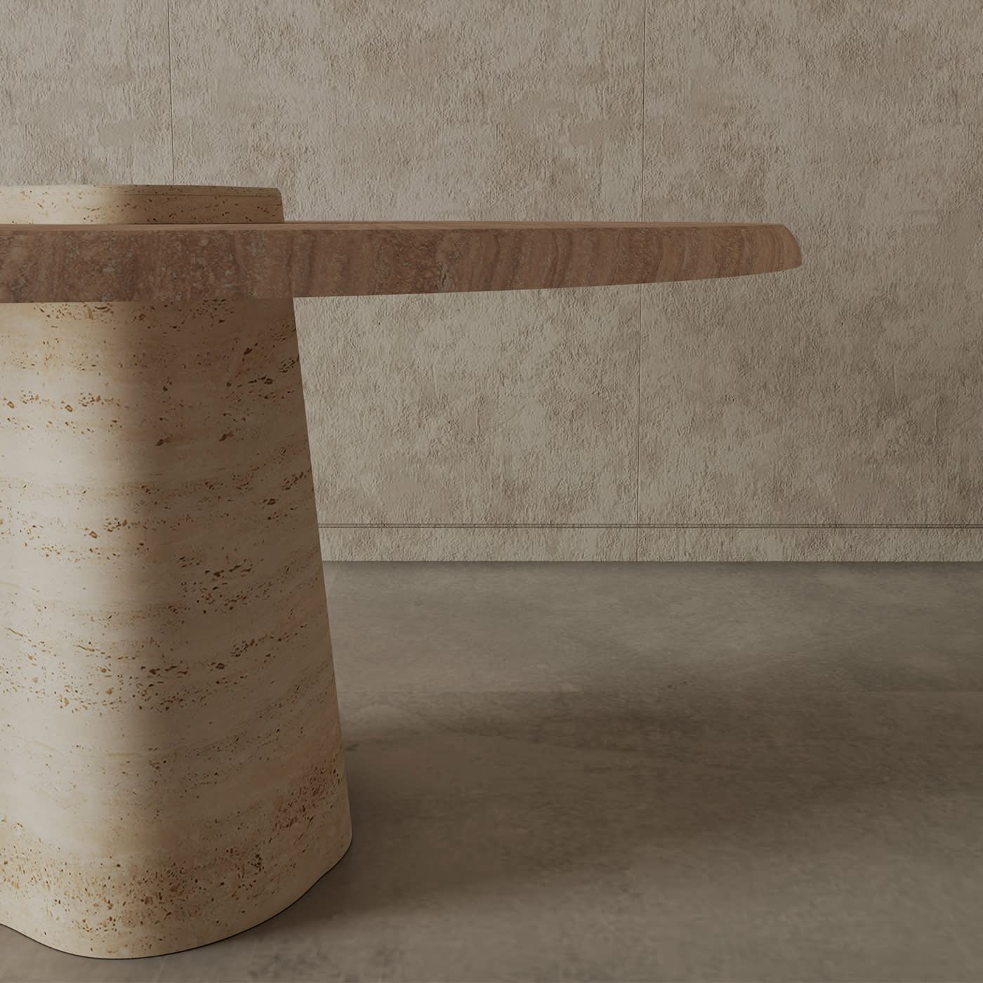 Vulcano Marble Dining Table - Alternative view 1
