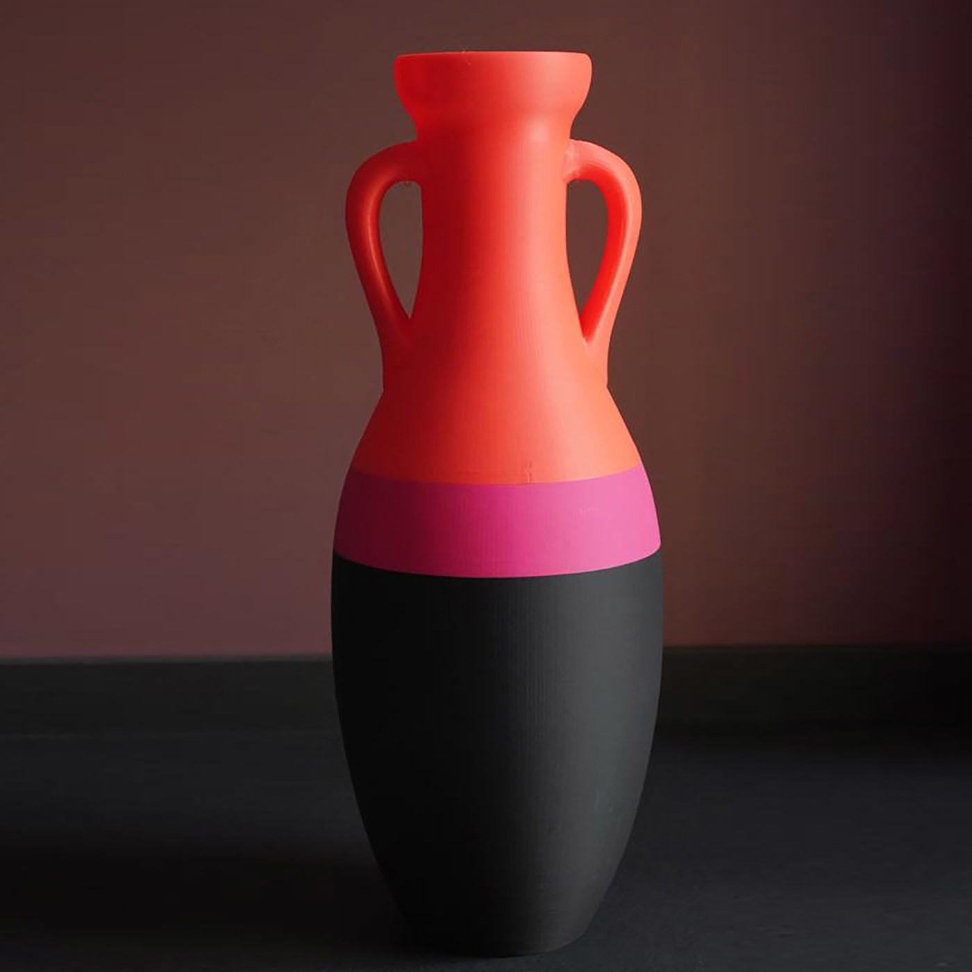 Giulio Cesare XL Black Fucsia And Orange Amphora #1 - Alternative view 1