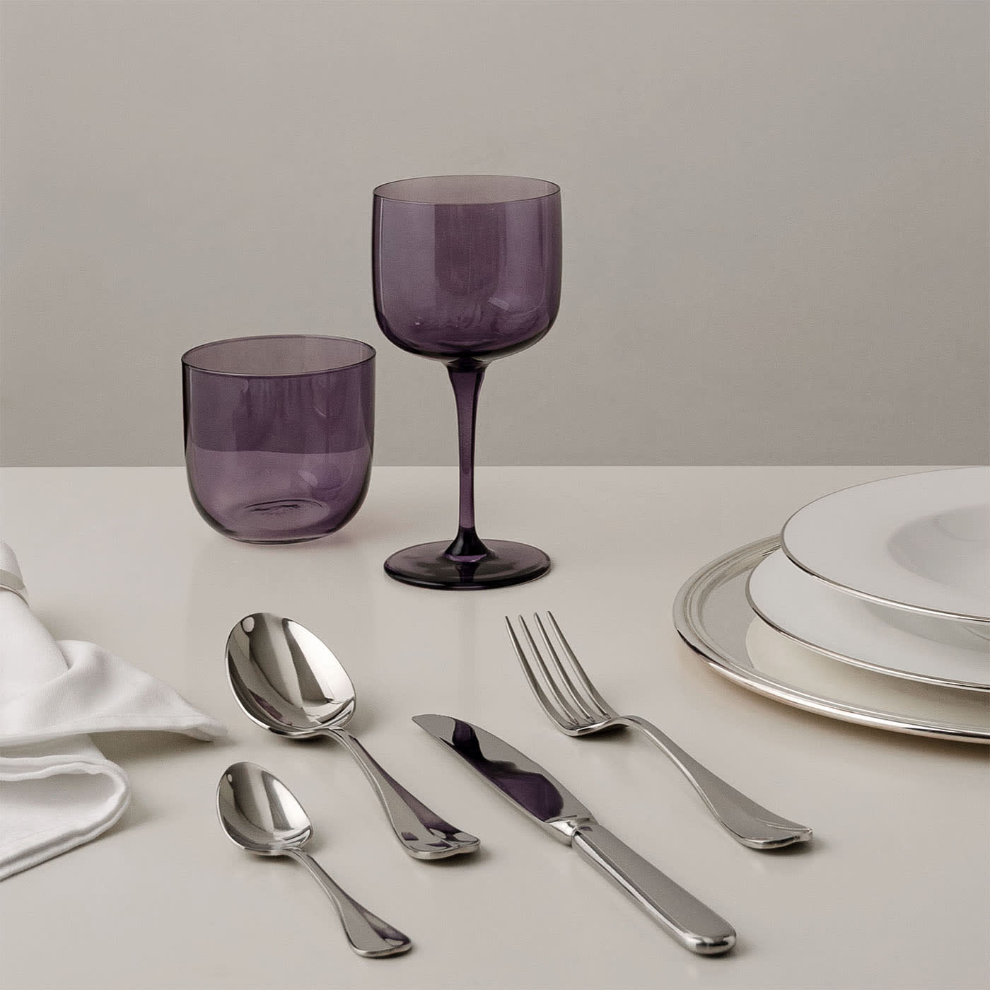 Vecchia Spagna Silver Steel 4-Piece Cutlery Set - Alternative view 1