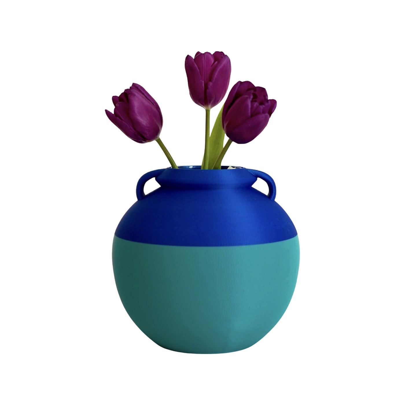 Numa Pompilio L Bicolor Grün und Blau Amphora #1 - Alternative Ansicht 1