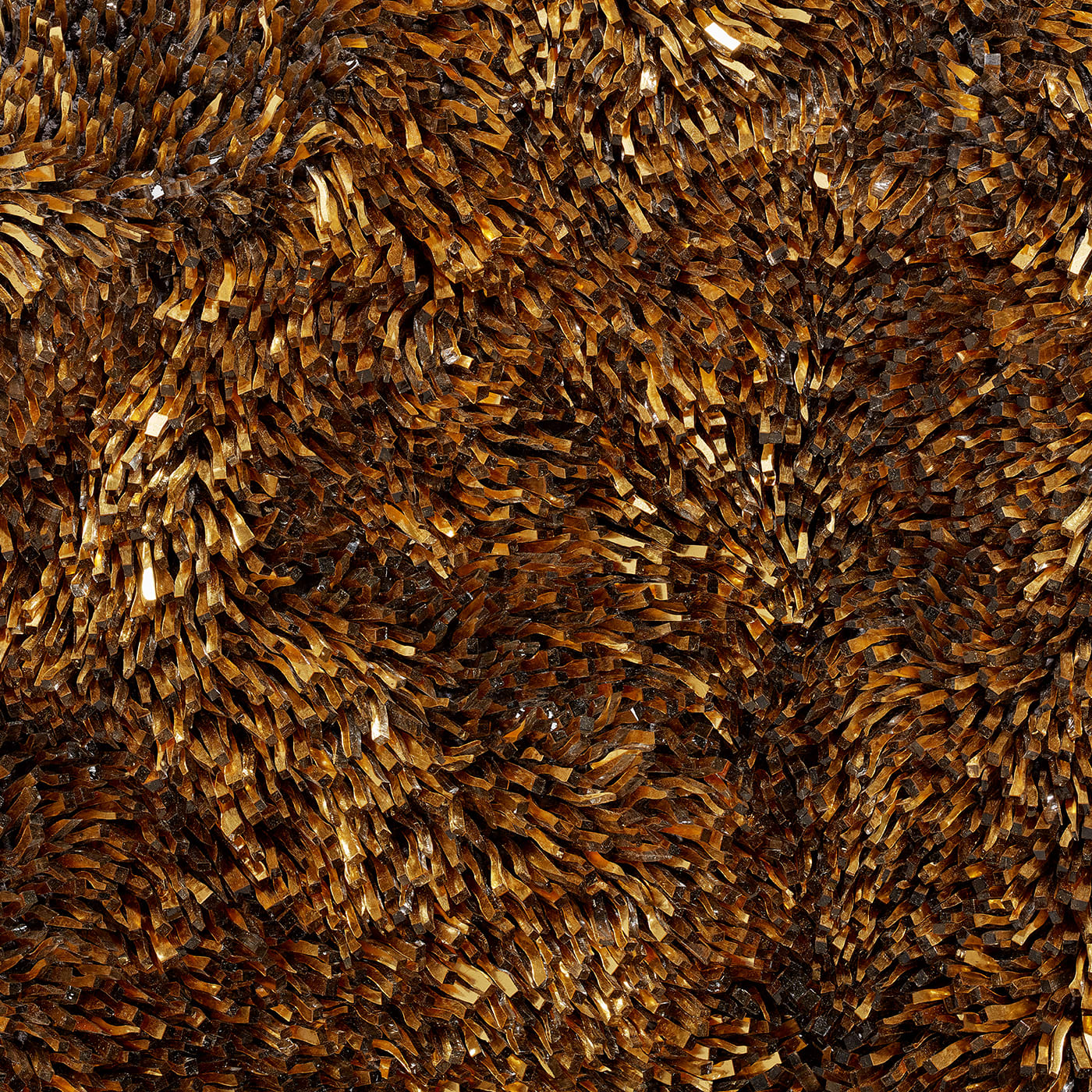 Movimento n262 Gold Glass Decorative Panel - Alternative view 1