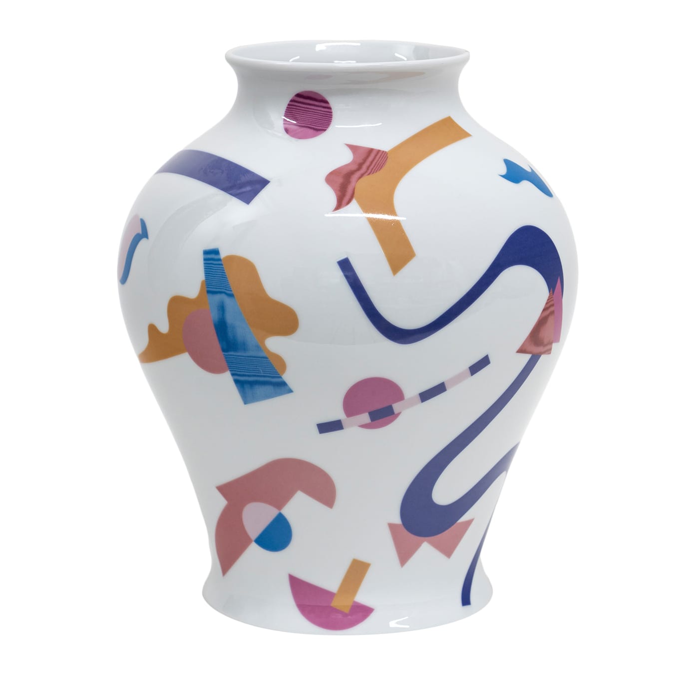 Alchimie Ánfora Decoración Abstracta Jarrón de Porcelana - Vista principal