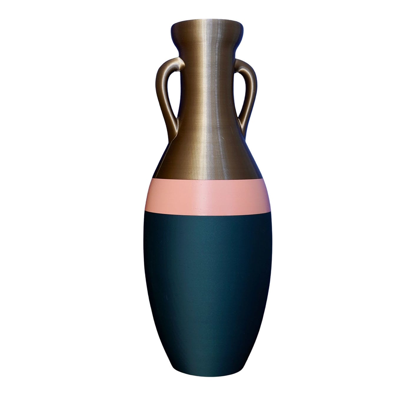 Giulio Cesare XXL Black Pink And Bronze Amphora - Main view