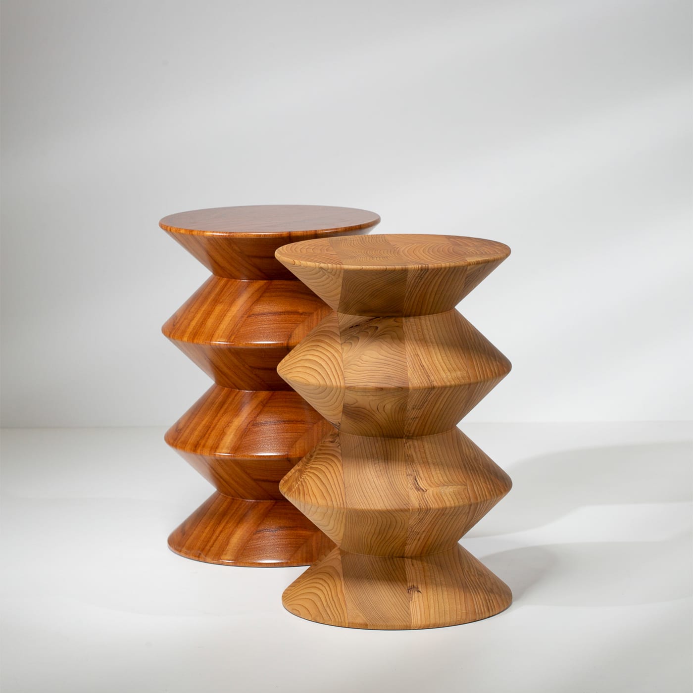 Vitis Natural Wood Stool - Alternative view 2