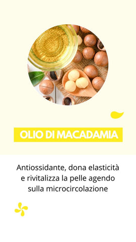 Olio di macadamia olio naturale per capelli secchi pelle secca macadamia oil naturalebio