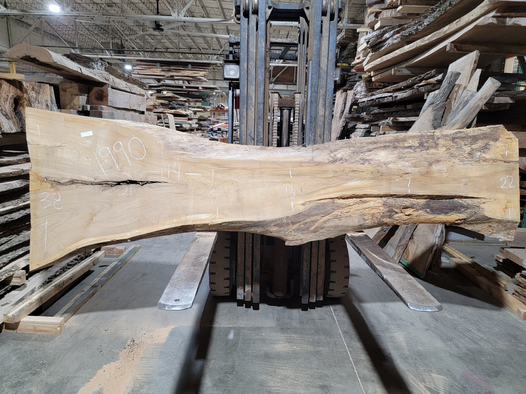 Wood Slabs (6-9' Long) – Meyer's Mill