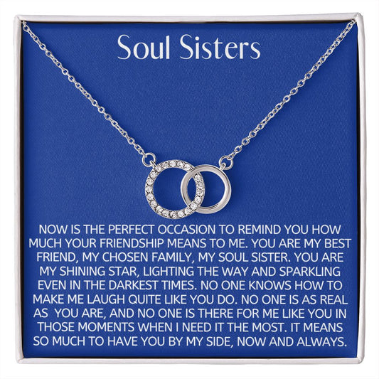 Rakva Sister Necklace, To My Sister My Soul Necklace, Gifts For Best Friend  Bestie BFF Rhodium Zircon Sterling Silver Pendant Set Price in India - Buy  Rakva Sister Necklace, To My Sister