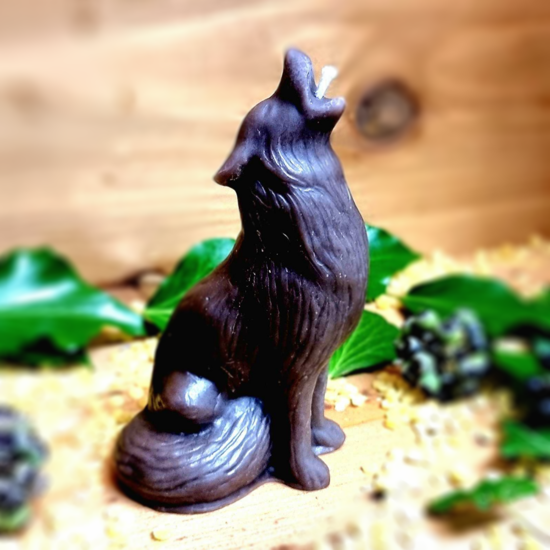 Howling Wolf Candle Mould