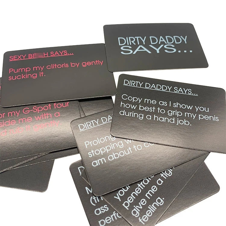 adult game card