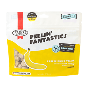 Peelin' Fantastic treats packaging