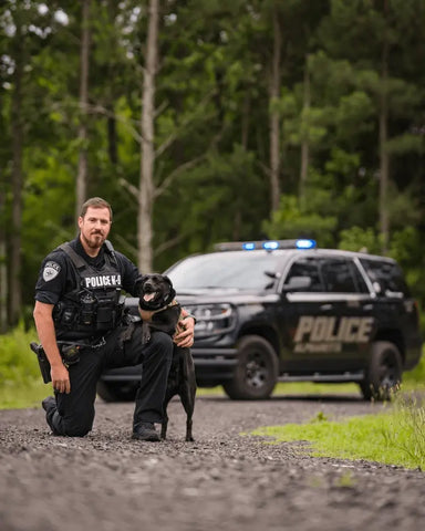 police with K9