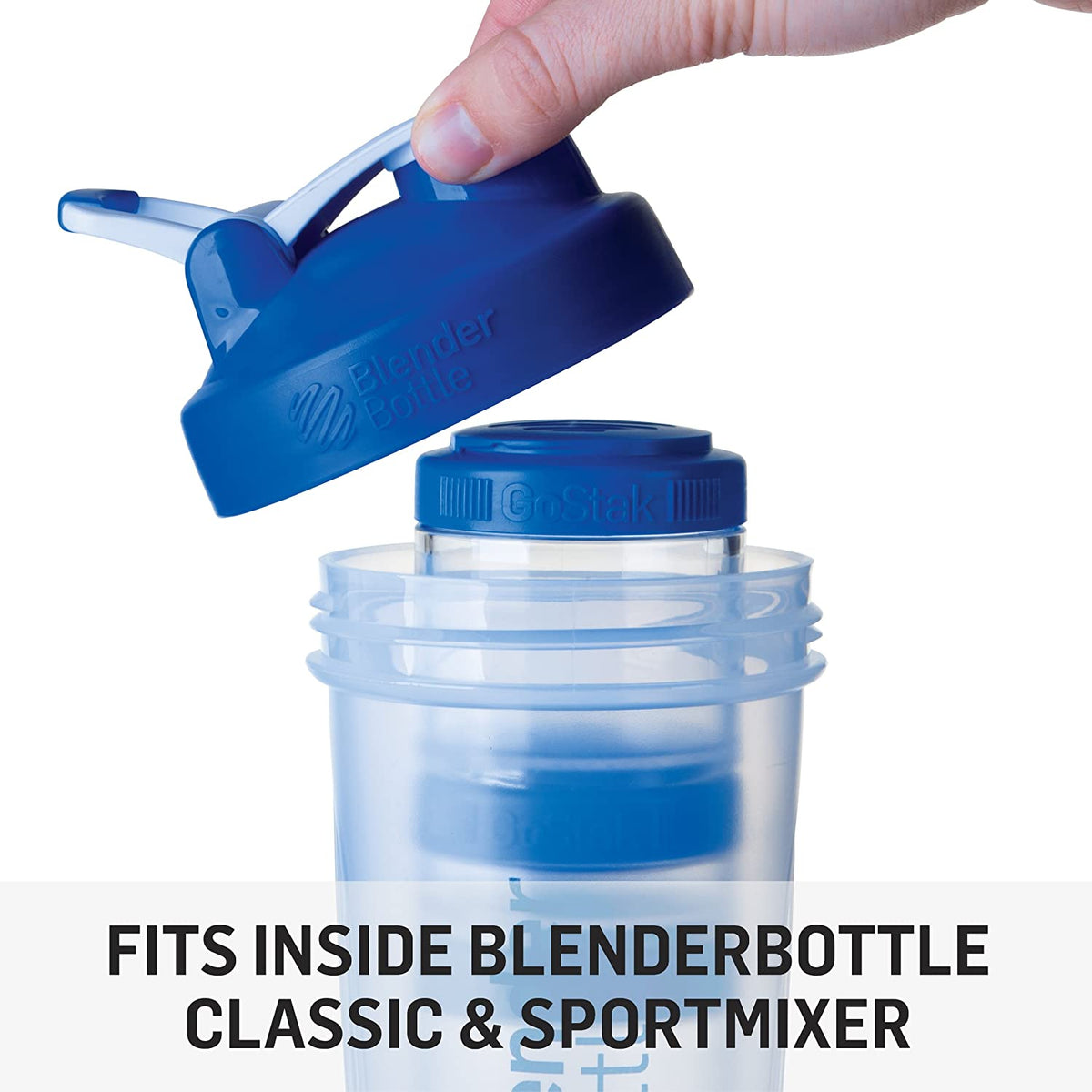 Blender Bottle Classic 28 oz. Shaker and GoStak Starter 3Pak Combo