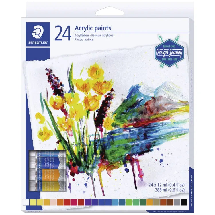 STAEDTLER  Acrylic Paints 24c