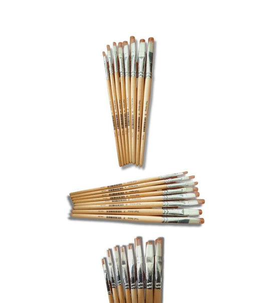 Bamboo Paint Brush Each Natural Earth Paint, 50% OFF