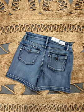 Judy Blue Faux Flap Pocket Shorts