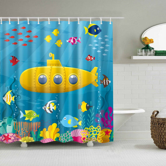 Colorful Grateful Dead Bear Shower Curtain,Beatles Band Album Galaxy Dreamy  Bear Bathroom Curtain – warmthone