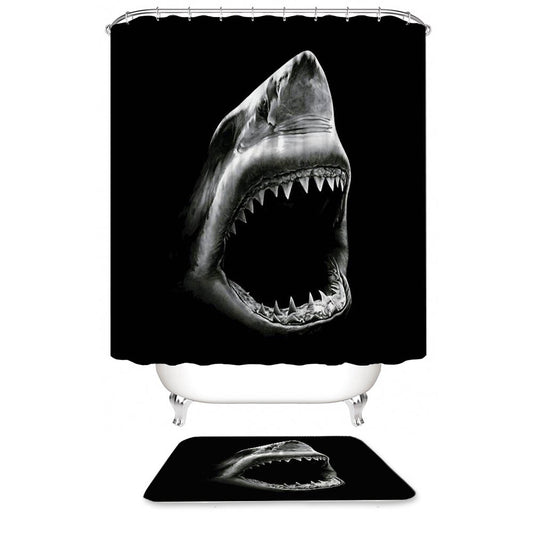 Shark Shower Curtain -  UK