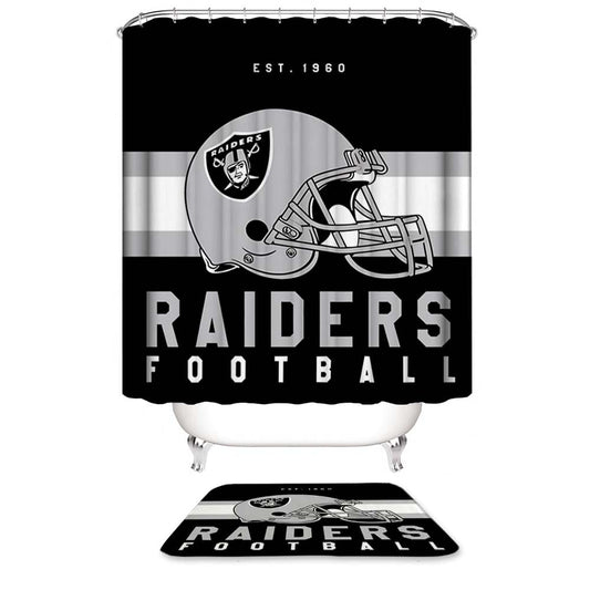 Las Vegas Raiders Shower Curtains for Sale