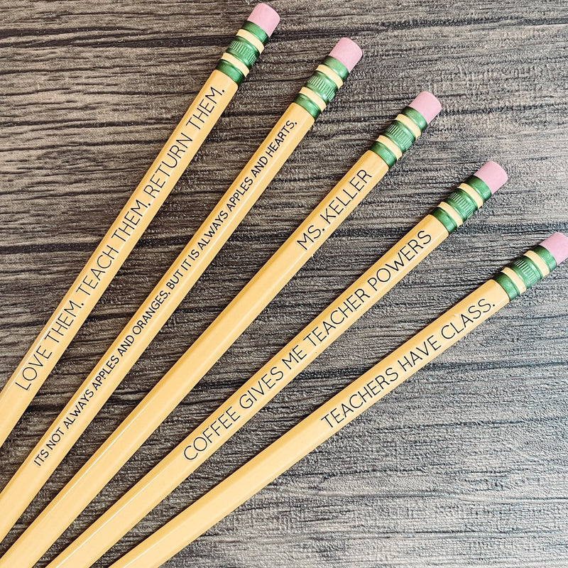 Personalized Dry Erase Marker Set for Teachers – Script and Grain